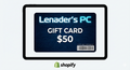Lenader's PC Digital Gift Card For Upgrades And Peripherals Ideal For RAM SSD Keyboard And Gaming Builds
